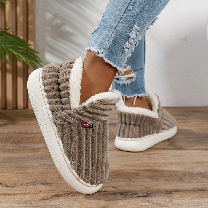 Women's Cozy Slip-On Winter Slippers