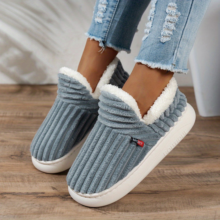 Women's Cozy Slip-On Winter Slippers