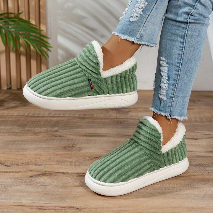 Women's Cozy Slip-On Winter Slippers