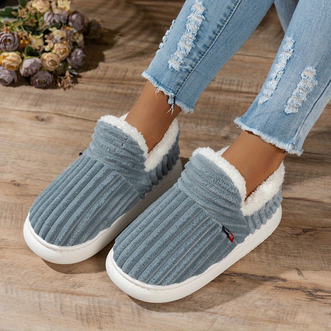 Women's Cozy Slip-On Winter Slippers