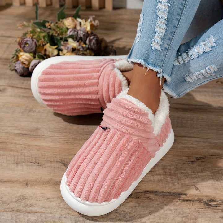 Women's Cozy Slip-On Winter Slippers