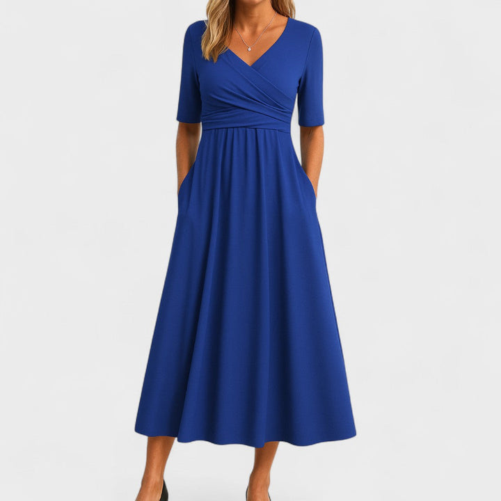 Women's Sophisticated Midi Evening Dress