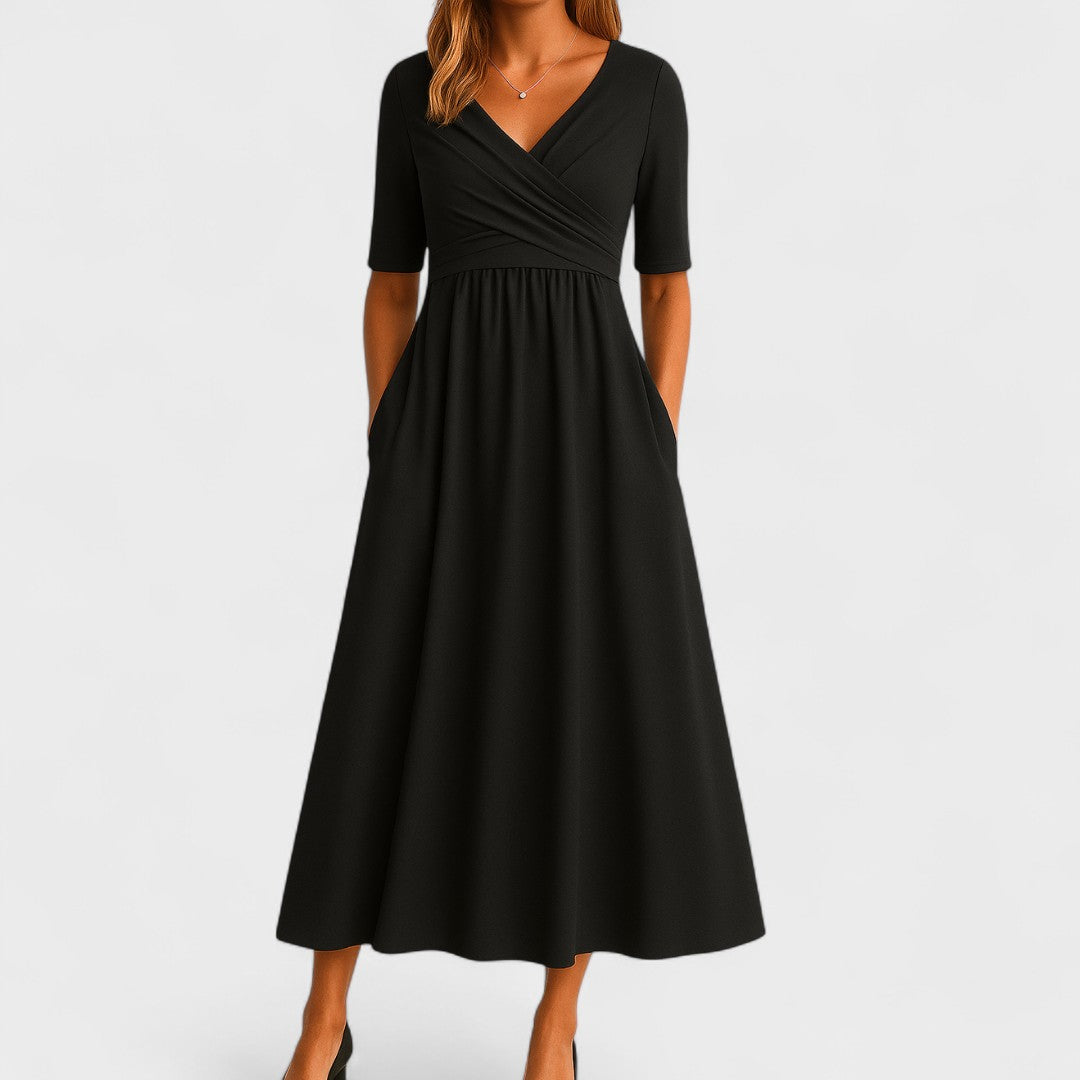 Women's Sophisticated Midi Evening Dress
