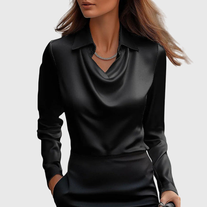 Women's Sophisticated Long Sleeve Blouse