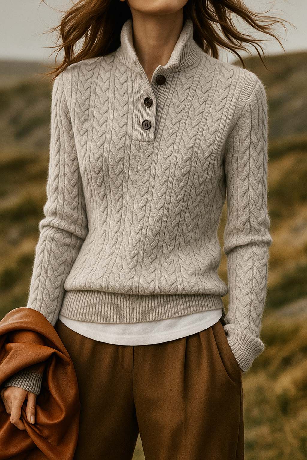 Women's Elegant Knit Sweater
