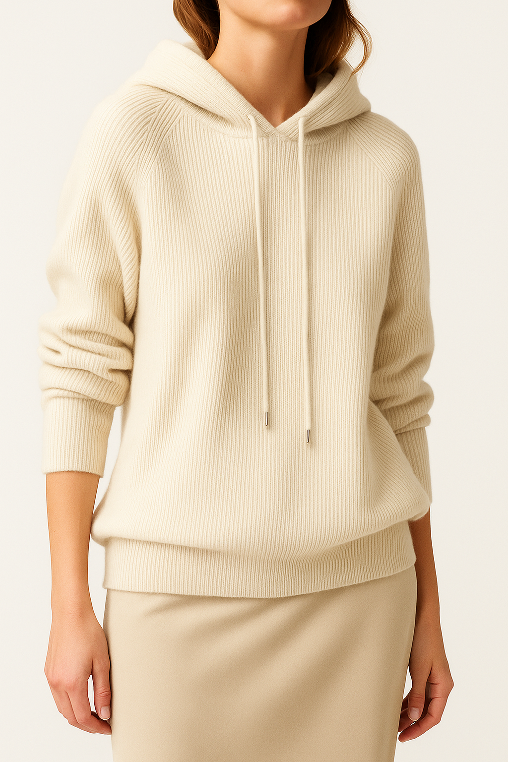 Women's Sophisticated Hooded Sweatshirt