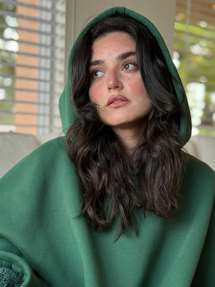 Cozy Oversized Blanket Hoodie