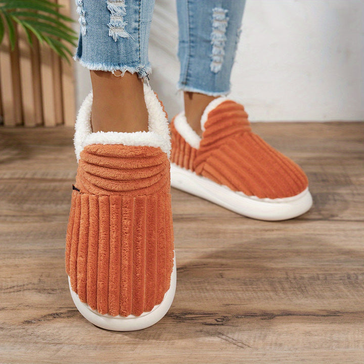 Women's Cozy Slip-On Winter Slippers