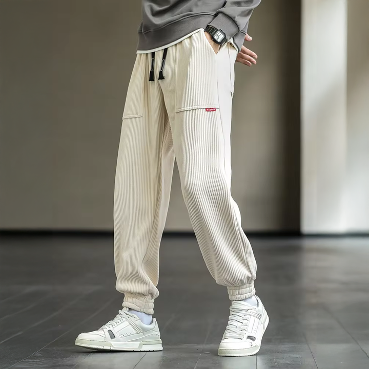 Men's Wide Leg Running Joggers