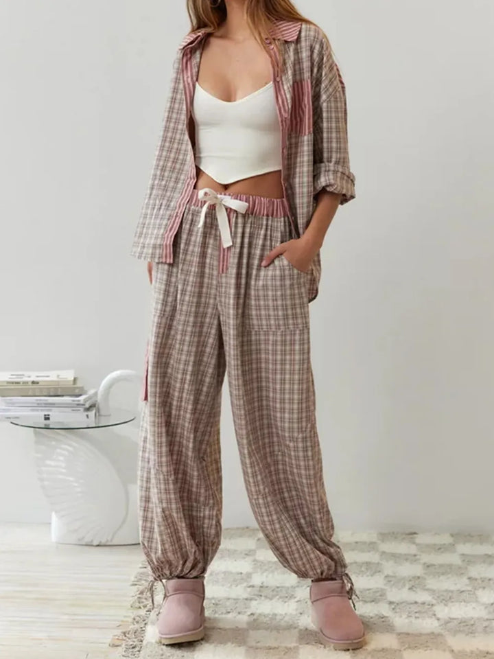 Women's Classic Two-Piece Nightwear Set | Comfortable