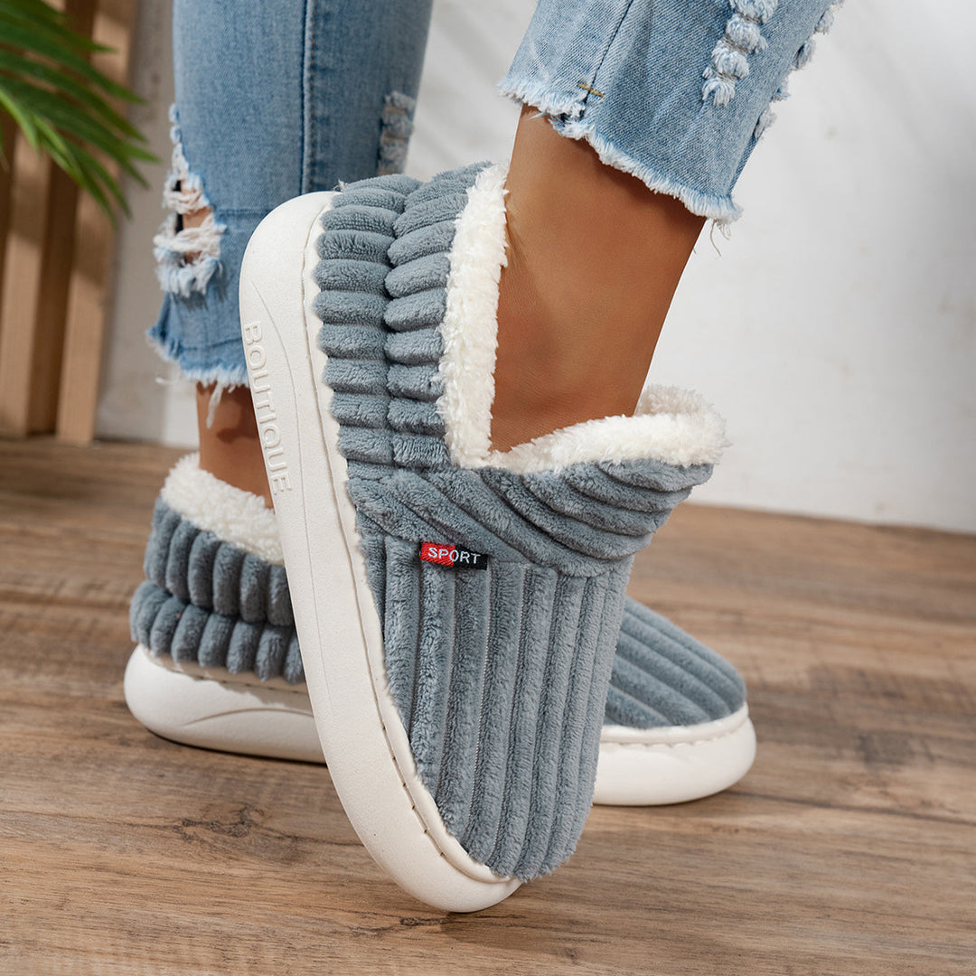 Women's Cozy Slip-On Winter Slippers