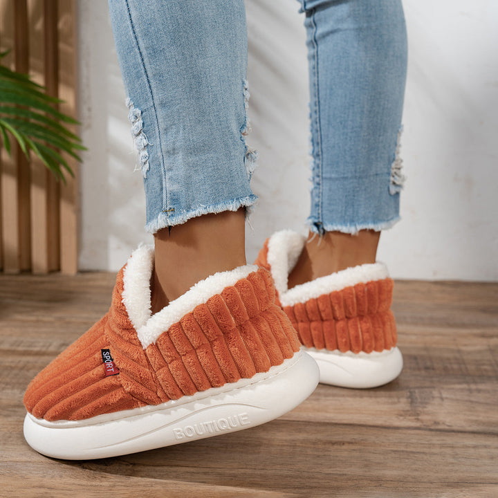 Women's Cozy Slip-On Winter Slippers