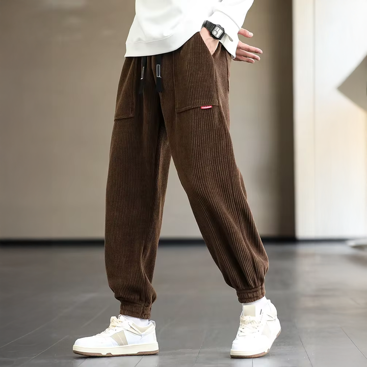 Men's Wide Leg Running Joggers