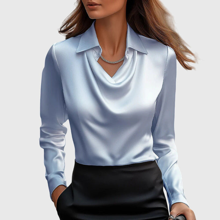 Women's Sophisticated Long Sleeve Blouse