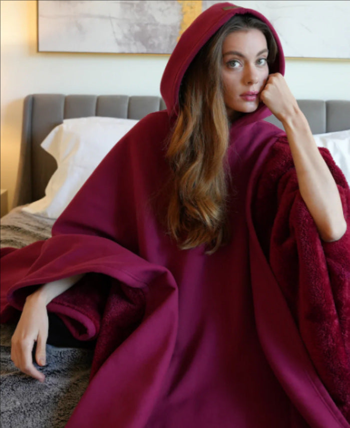 Cozy Oversized Blanket Hoodie