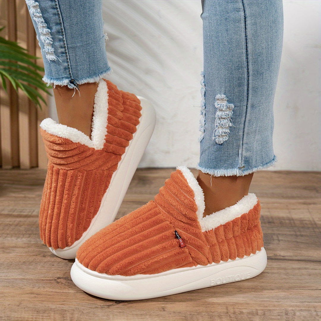 Women's Cozy Slip-On Winter Slippers