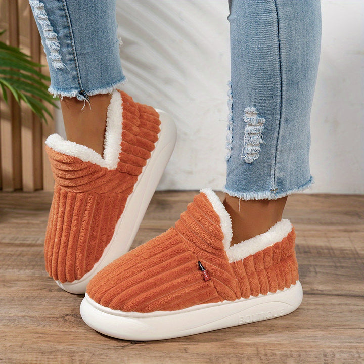 Women's Cozy Slip-On Winter Slippers