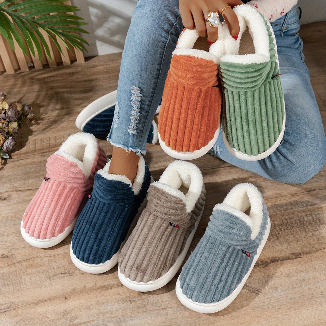 Women's Cozy Slip-On Winter Slippers