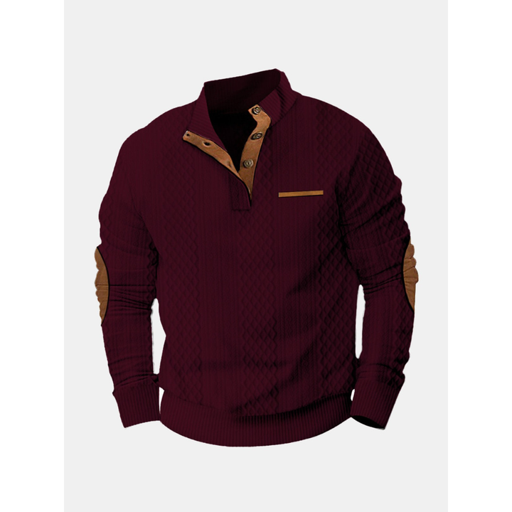 Casual Men's Cable Knit Sweater