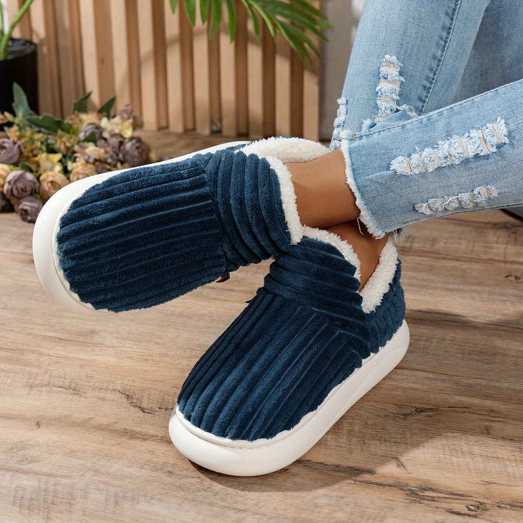 Women's Cozy Slip-On Winter Slippers