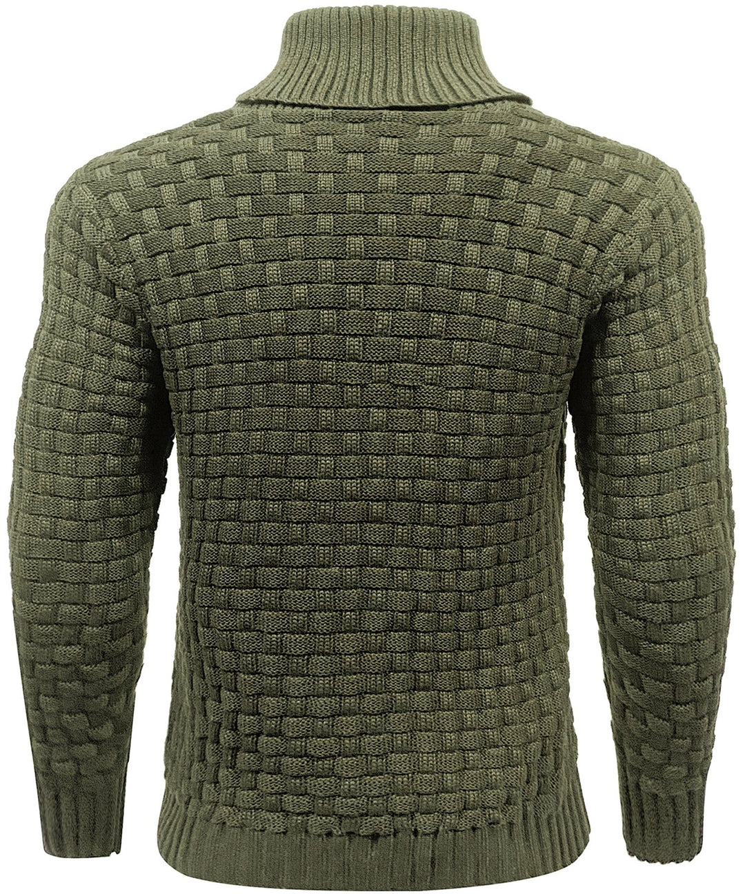Classic Men's Sweater with Ribbed Cuffs