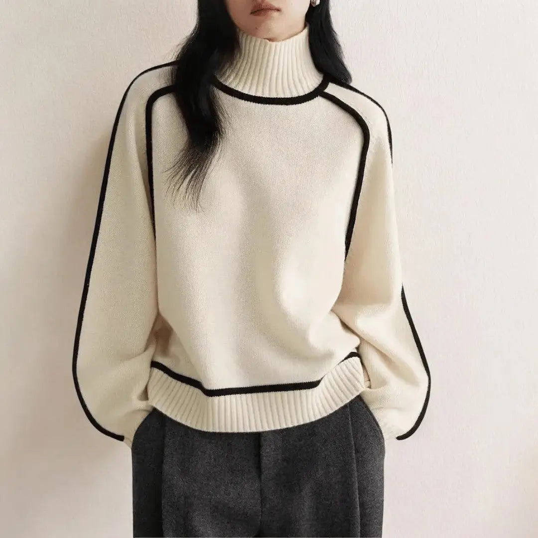 Women's Lightweight Turtleneck Sweater