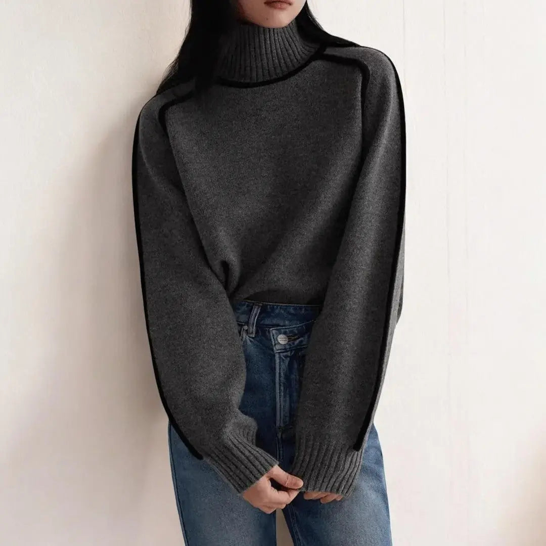 Women's Lightweight Turtleneck Sweater