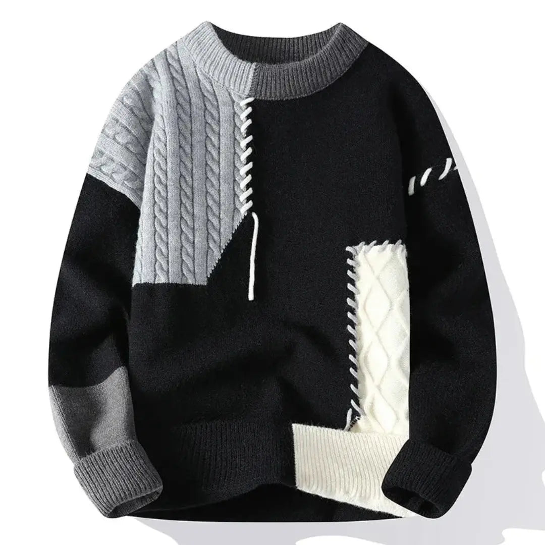 Men's Knitted Chunky Sweater