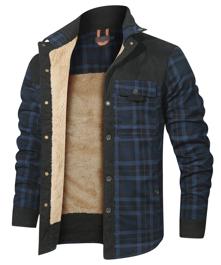 Classic Men's Checkered Jacket