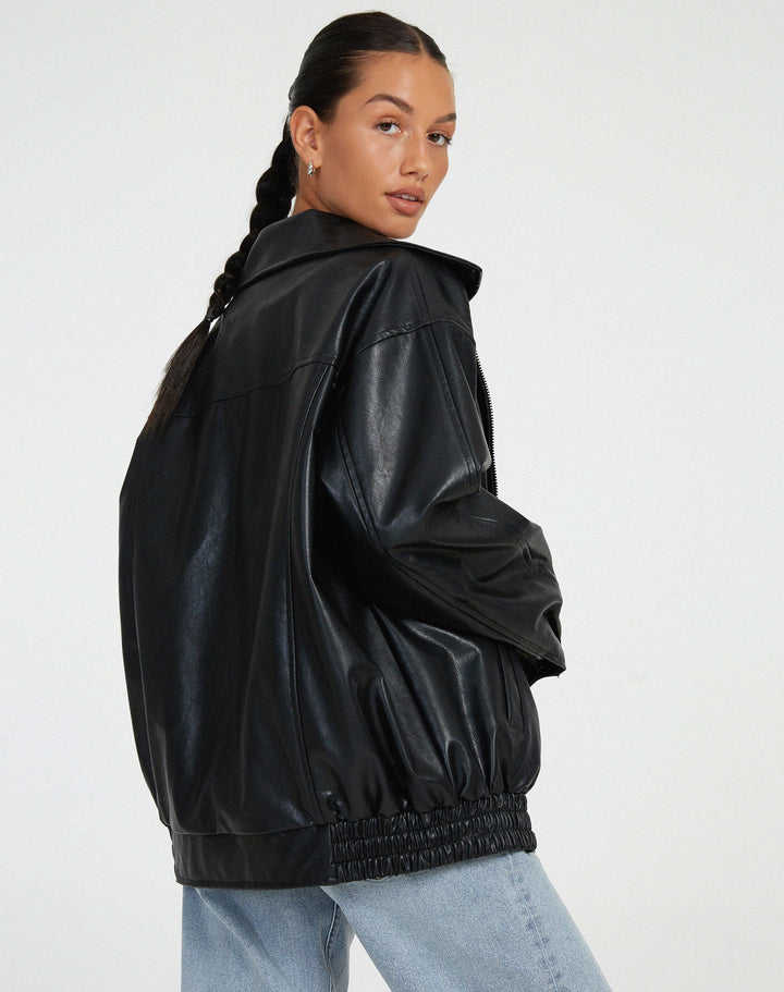 Women's Contemporary Trendy Oversized Jacket