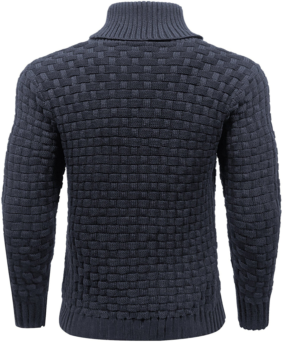 Classic Men's Sweater with Ribbed Cuffs