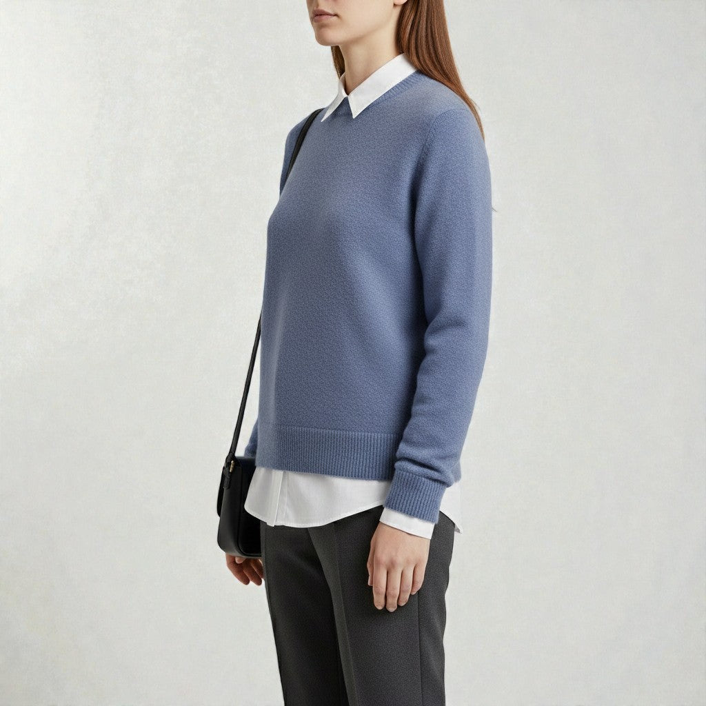 Chic Sweater with Contemporary Design for Trendy Ensembles
