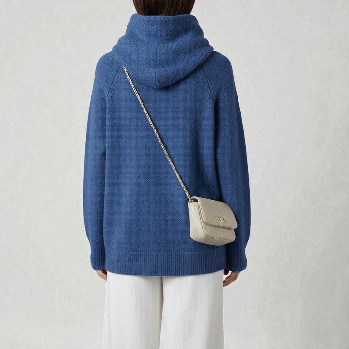 Cozy Oversized Roll Neck Sweater with Contemporary Style