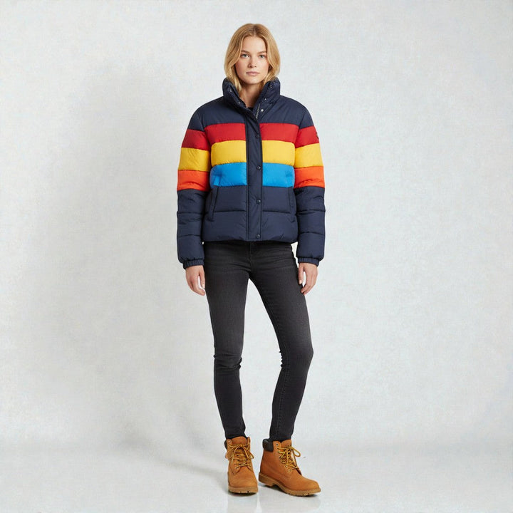 Stylish Retro-Inspired Winter Jacket