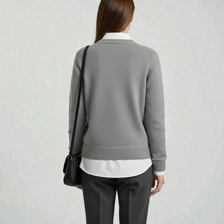 Chic Sweater with Contemporary Design for Trendy Ensembles