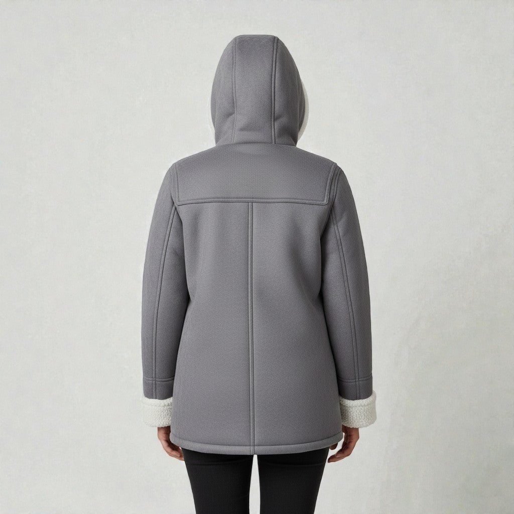 Cozy Winter Jacket Featuring a Warm Lining and Hood