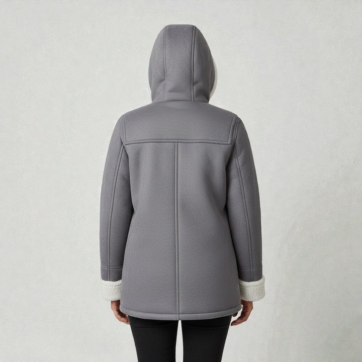 Cozy Winter Jacket Featuring a Warm Lining and Hood