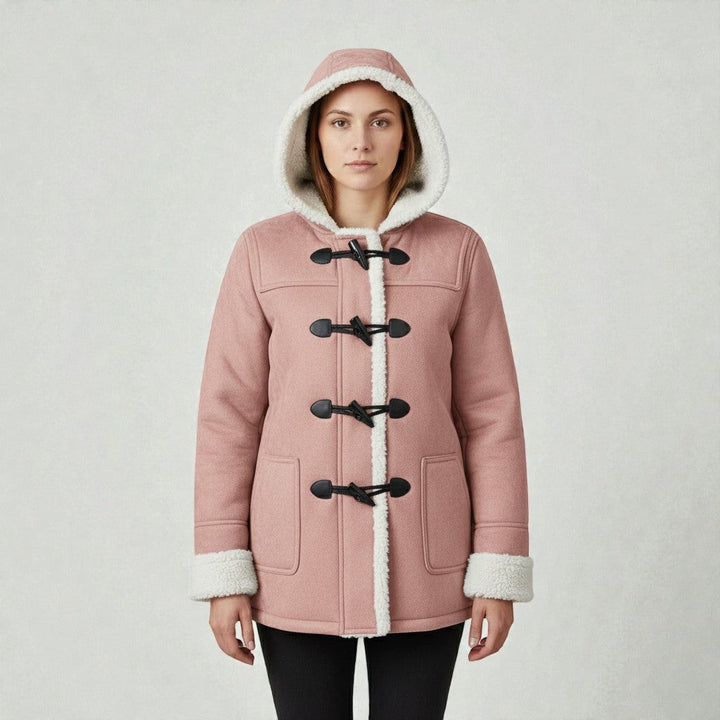 Cozy Winter Jacket Featuring a Warm Lining and Hood