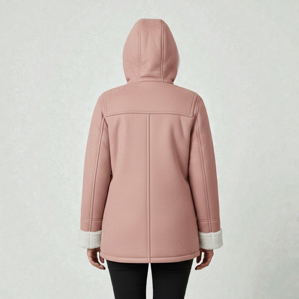 Cozy Winter Jacket Featuring Insulated Lining and Hood