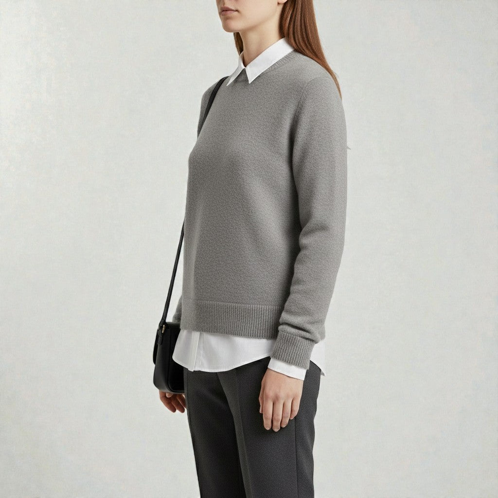 Chic Sweater with Contemporary Design for Trendy Ensembles