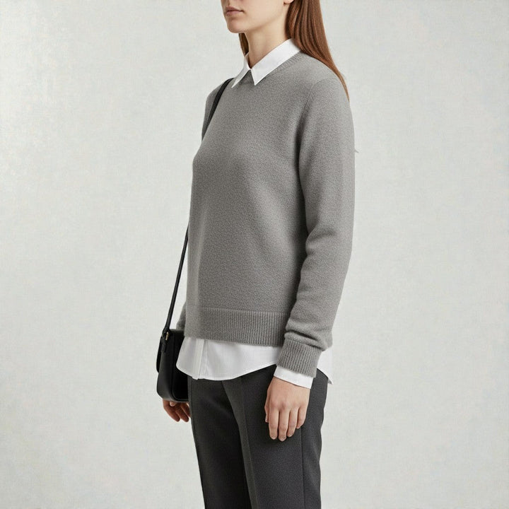 Chic Sweater with Contemporary Design for Trendy Ensembles
