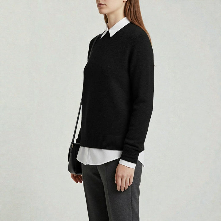 Chic Sweater with Contemporary Design for Trendy Ensembles