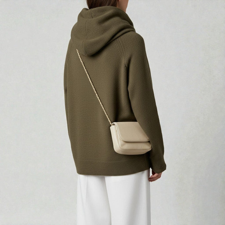 Cozy Oversized Roll Neck Sweater with Contemporary Style