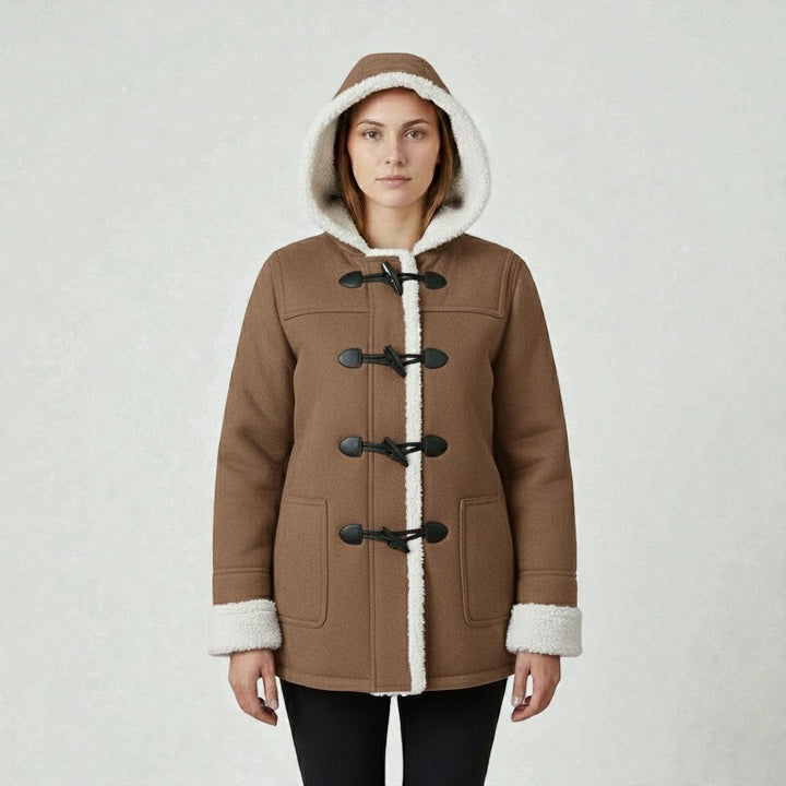 Cozy Winter Jacket Featuring a Warm Lining and Hood