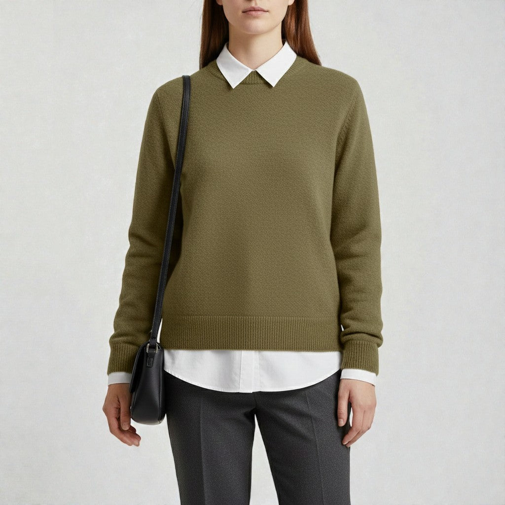 Chic Sweater with Contemporary Design for Trendy Ensembles