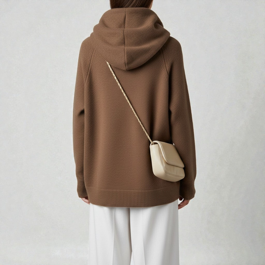 Cozy Oversized Roll Neck Sweater with Contemporary Style