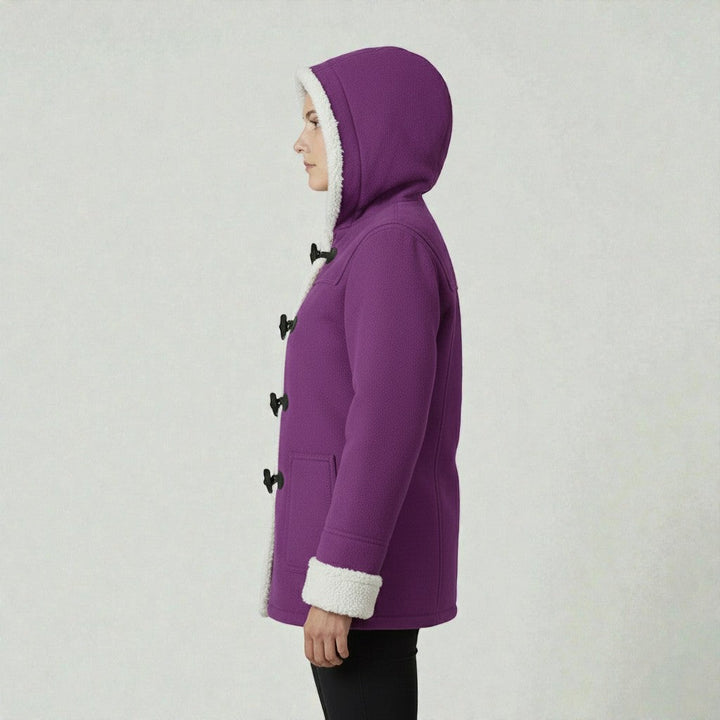 Cozy Winter Jacket Featuring a Warm Lining and Hood