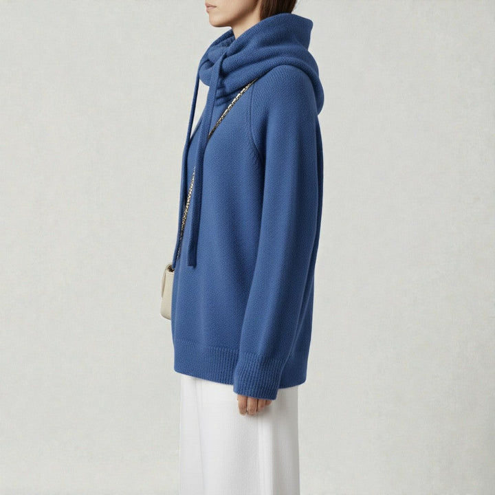 Cozy Oversized Roll Neck Sweater with Contemporary Style