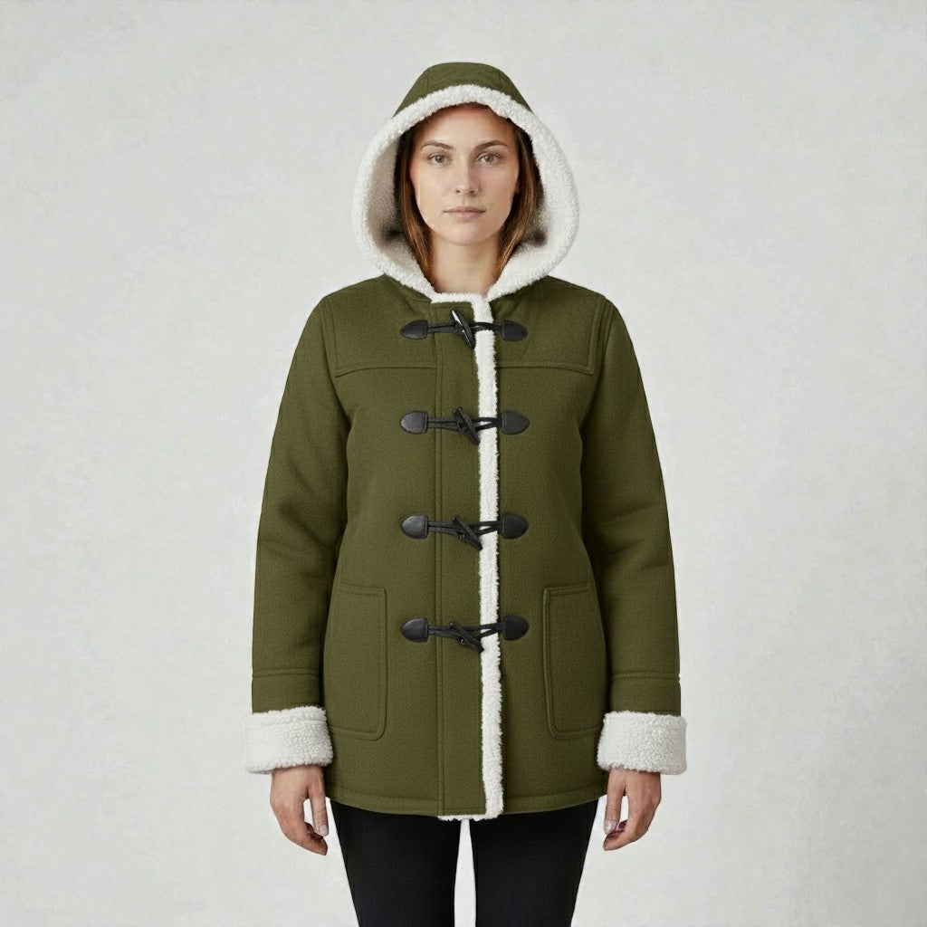 Cozy Winter Jacket Featuring Insulated Lining and Hood