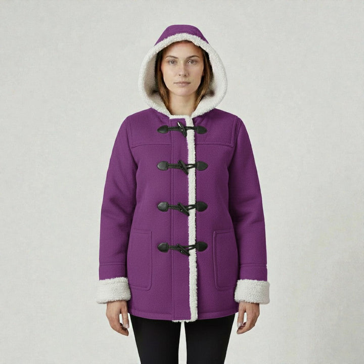 Cozy Winter Jacket Featuring a Warm Lining and Hood
